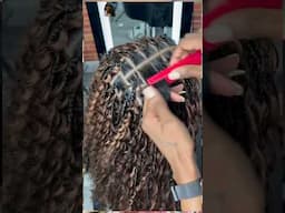 Boho braid tutorial for beginners #viral #braids #reels #video #knotlessbraids #viralreels #braid