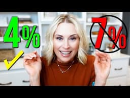 How to Get a 4% Interest Rate NOW in 2025!