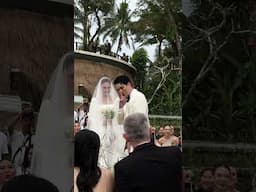 THE MOMENT BEFORE WEDDING VOWS