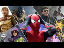 Iconic Villains of Tom Holland’s Spider-Man | Volture, Mysterio, The, Electro, Green Goblin, Doc Ock