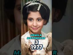 URMILA MATONDKAR Age transformation (1974-2025) #urmilamatondkar life journey evolution #bollywood