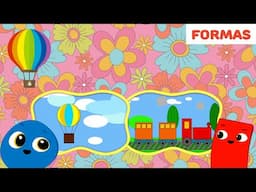 Desenhos educativos | Aprender formas | Formas geométricas para crianças | Primeira Universidade