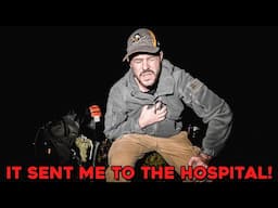 (IT SENT ME TO THE HOSPITAL!) SCARIEST NIGHT CAMPING ALONE in the MOST HAUNTED FOREST