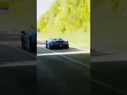Tunnel run with our Blue Revuelto