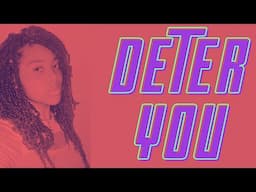 Deter You (Don't Let Them) Lyric Video | Chanelle Adams