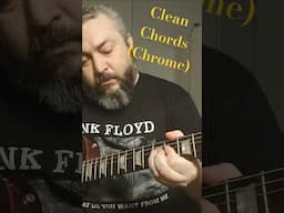 clean chords chrome #guitar #guitarchords #cleanguitar