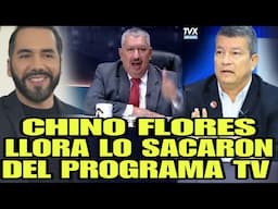 DIOS MIO BUKELE LO CELEBRA , EL CHINO FLORES LLORA LO SACARON DEL PROGRAMA TV