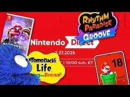 My Thoughts on the 3/27/25 Nintendo Direct