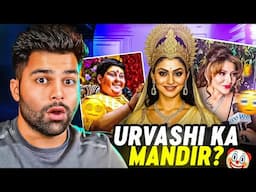 URVASHI RAUTELA DISRESPECTS HINDU TEMPLES | Abhinav Arora Roast