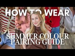10 Colour Combinations That Will Elevate Your Style This Summer