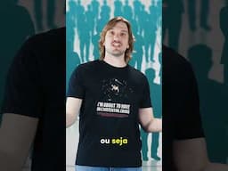 E se juntássemos o SUOR de TODA a HUMANIDADE?