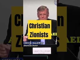 WHY WE NEED TO EXPOSE ALL CHRISTIAN ZIONISTS