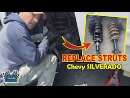 How To Replace Front Struts - Chevy Silverado (Andy’s Garage: Episode - 541)