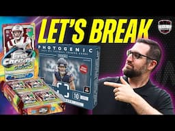 Who Won the 2025 NFL Draft? - Draft Grades + Opening 2024 Topps Chrome Cosmic and Panini Photogenic