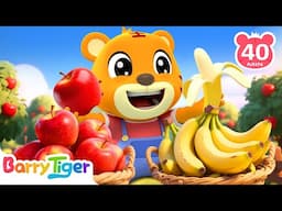 Apples and Bananas | Best Vowel Song & More | Kids Songs, Nursery Rhymes | BarryTiger