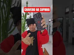 Como colocar um chaveiro no seu celular 👀 #shorts