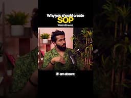 Why you should create SOP? #fyp #smma #shorts #youtube