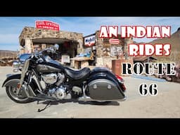 Route 66 Ghost Town on an Indian Springfield