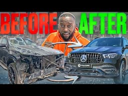Salvage Mercedes GLE 350 Full Rebuild That Will Blow Your Mind | IN 10 MINUTES!