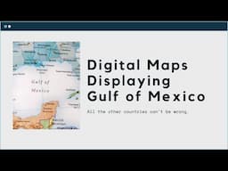 Digital Mapping Tools That Display the Gulf of Mexico