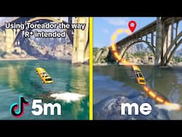 I Recreated Viral TikTok Stunts In GTA 5