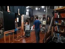 Inside my Figure Drawing Class