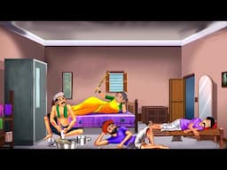 बुढ़िया के तीन बेटे | Hindi Story | Hindi Kahani | Moral Stories | cartoon story | Kahani
