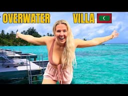 Our INCREDIBLE Overwater Villa in the Maldives!