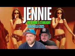 JENNIE - Like JENNIE & Starlight Coachella 2025 REACTION