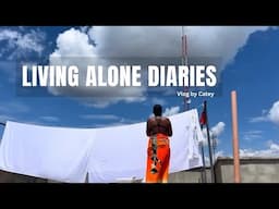 Living Alone Diaries |  Deep Cleaning My Room | Rituals To Calm My Mind | Weekend Routine| VLOG