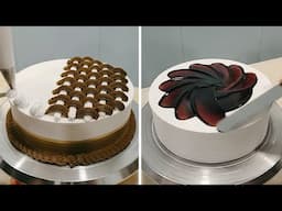 Most Satisfying Chocolate Cake Decorating 😍 How to Make Chocolate Cake Recipes 😱 So Yummy