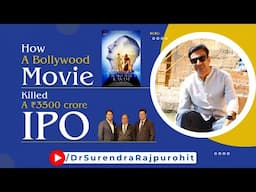 A Bollywood Movie killed a ₹3500 crore IPO #IndiraIVF #AnupamKher #DrAjayMurdia