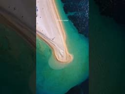 Phone view vs drone view in Croatia 🇭🇷 🕊️ #bol #croatia #travel #drone #brac #bol #beach