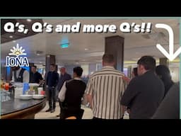 Poor Service?? P&O IONA HONEST REVIEW . Boring? Amazing food? #iona