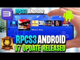 RPCS3 v7 Alpha Released for Android – Testing God Of War 3 Gameplay Test !!🔥