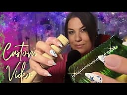 ASMR / Custom Video for Sky! Scratching, tongue clicking, tapping, and more!