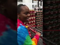 Come with me to Costco , the joy I feel when I get out of that XXXL lift is unmatched. 🤩 #foodshop