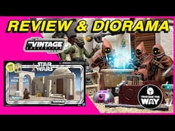 Star Wars The Vintage Collection Streets of Mos Eisley & VC342 | A New Hope | Review & Diorama!