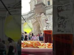 Delicious meal in Rome, Italy #shorts #romeitaly #rome #romeattractions #roma #italianfood #mukbang
