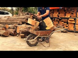 Woodworking Technology From Simple To Complex - A Pretty And Artistic Vase