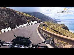 Riding Gran Canaria | famous coast road  | vstrom 650