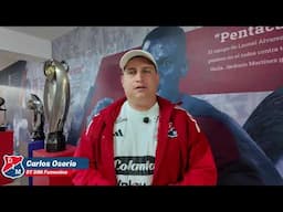 [Liga Femenina 🎙️🔴🔵] El DT Carlos Osorio habla en la previa del DIM Femenino vs Equidad