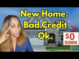 How To Buy A New Home With No Job, 0 Money Down And Bad Credit! ✅