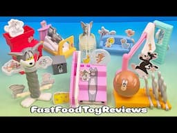 2023 TOM and JERRY set of 8 McDONALD'S HAPPY MEAL COLLECTIBLES VIDEO REVIEW