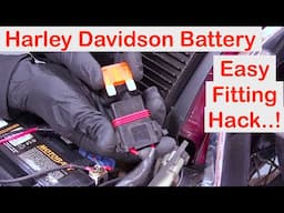 Harley Heritage Softail:- Motobatt Battery Upgrade !