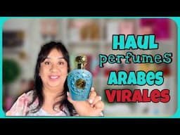 ✅ HAUL de PERFUMES  NUEVOS LANZAMIENTOS ARABES 2025  🛍️😍 #haul #perfumes #arabes #virales