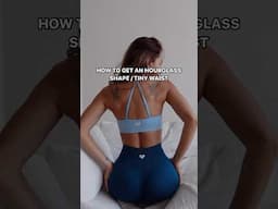 MY TIPS FOR GETTING A TINY WAIST ⏳👀 #abworkout #fitnessjourney