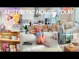 AESTHETIC HOUSE TOUR♡ pinterest inspired & fully furnished!