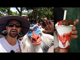 NEW Snacks & Drinks At Disney's Animal Kingdom! June 2025 Summer Fun, Rides & Rafiki's Planet Watch!