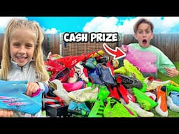 200 FOOTBALL BOOTS…GUESS MY FAVOURITE & WIN 💰